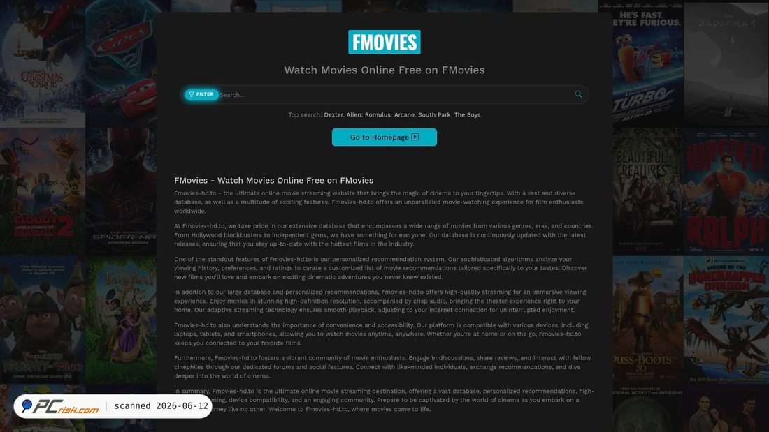 Screenshot of fmovies-hd.to