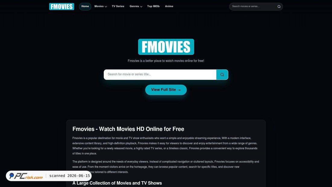 Screenshot of fmovies.co.ke