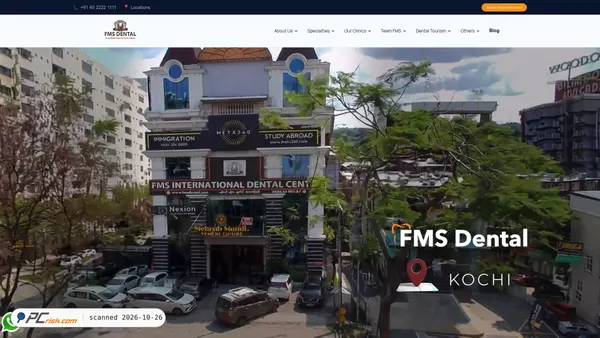fmsdental.com screenshot