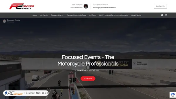 focusedevents.com Screenshot