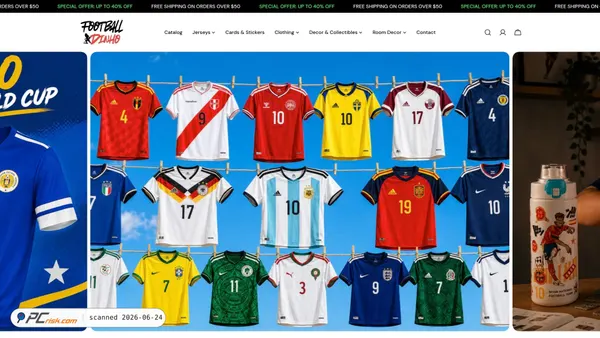 footballdinho.com screenshot