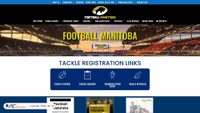 footballmanitoba.com screenshot