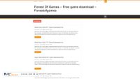 Screenshot di forestofgames.org