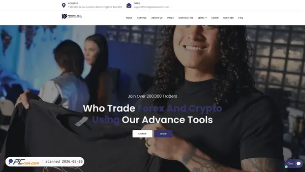 forexglobalsolution.com screenshot