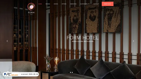 form-hotel.com screenshot