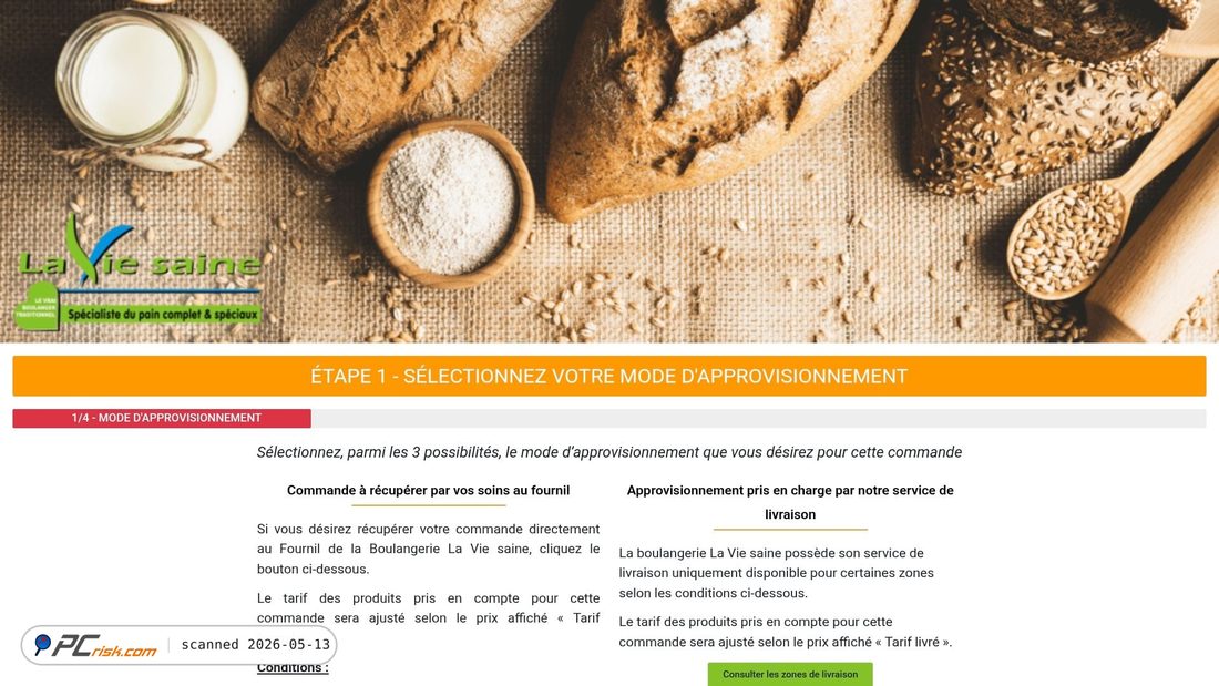 Zrzut ekranu formulaire.boulangerielaviesaine.nc