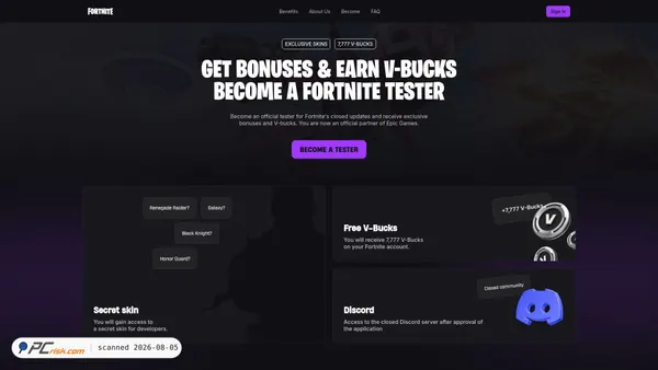fortcheck.club screenshot