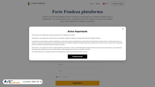 fortefondeza-ai-pt.com screenshot