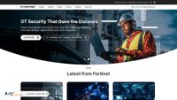 fortinet.com screenshot