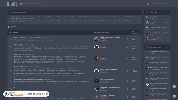 forums.goha.ru screenshot