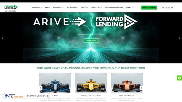forwardlendingmtg.com screenshot