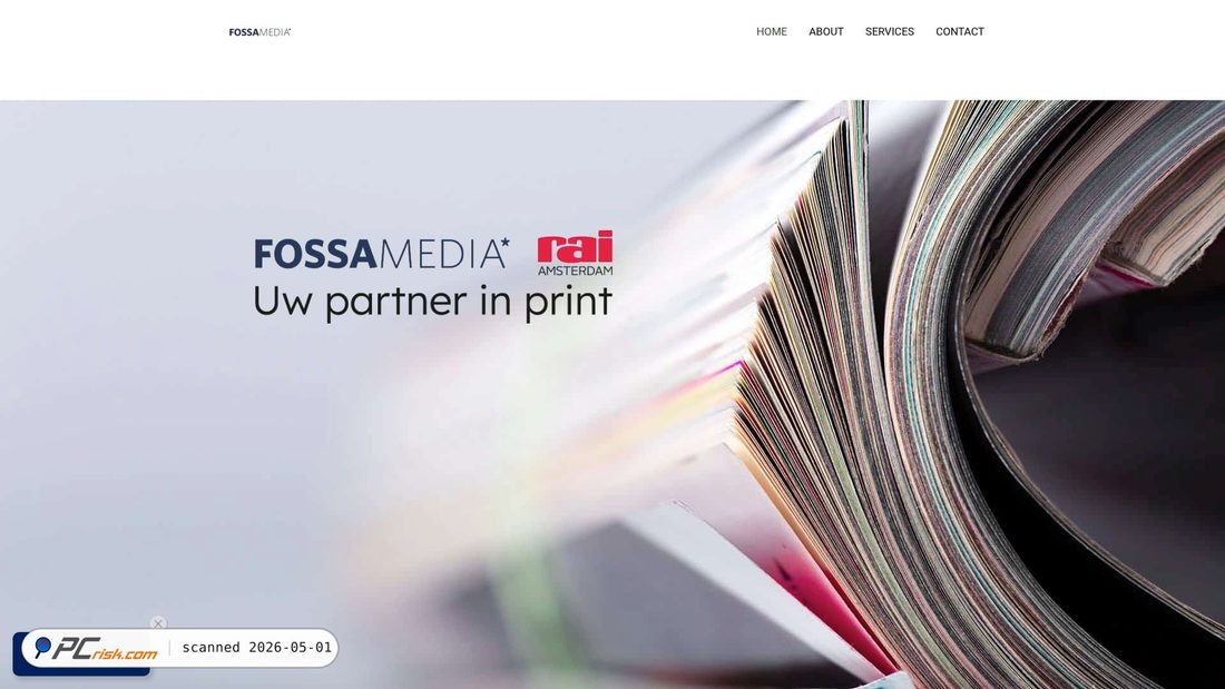 Screenshot of fossamedia.nl