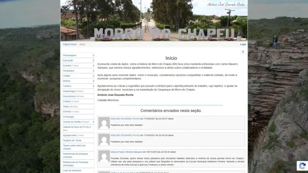 fotosdemorrodochapeuba.com.br Screenshot