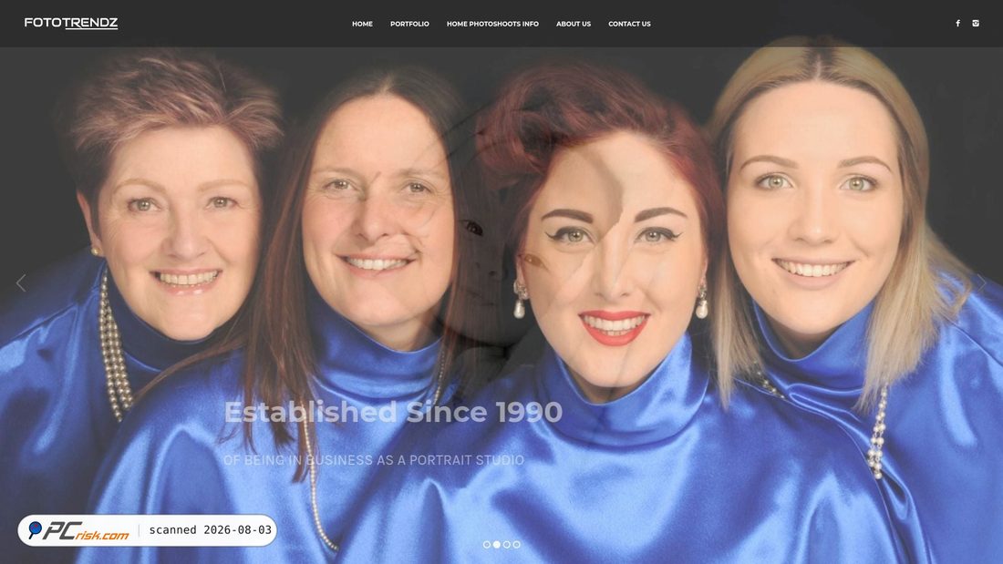 Screenshot of fototrendz.co.uk