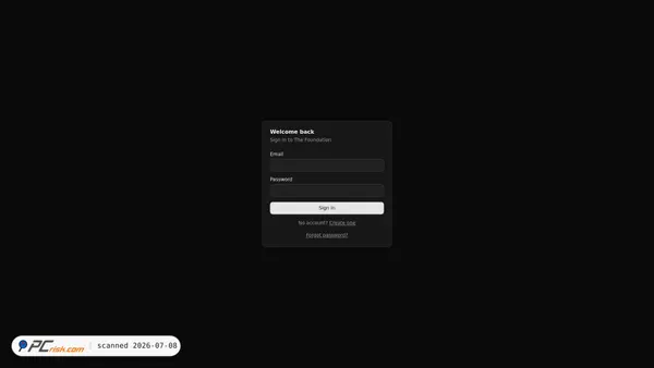 foundation.severian.rastocky.sk screenshot
