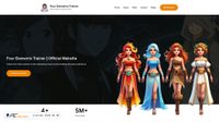 fourelementstrainer.org screenshot