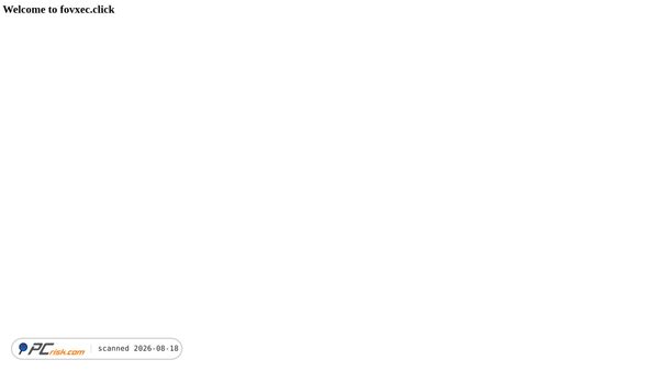 fovxec.click screenshot