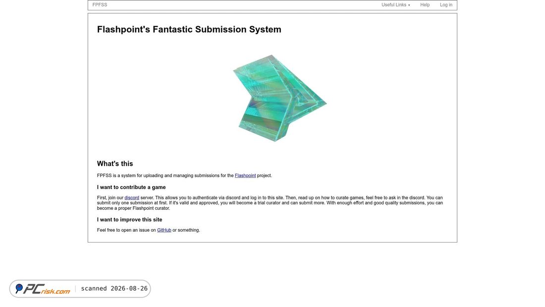 Screenshot von fpfss.unstable.life