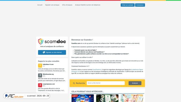 fr.scamdoc.com screenshot