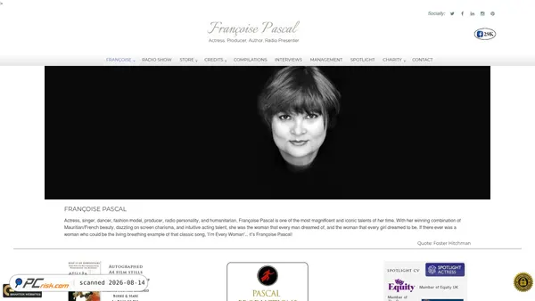 francoisepascal.co.uk screenshot