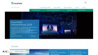 fraunhofer.de screenshot