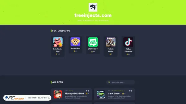 freeinjects.com screenshot