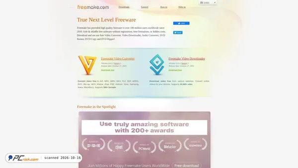 freemake.com Screenshot