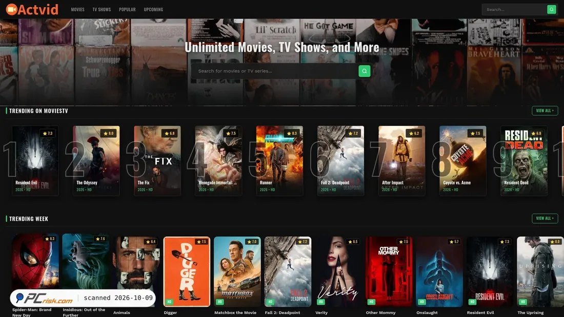 Screenshot di freeonlinek.top