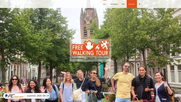freewalkingtoursdelft.com screenshot