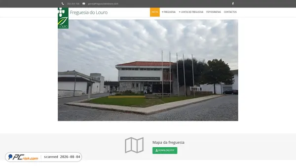 freguesiadolouro.com screenshot