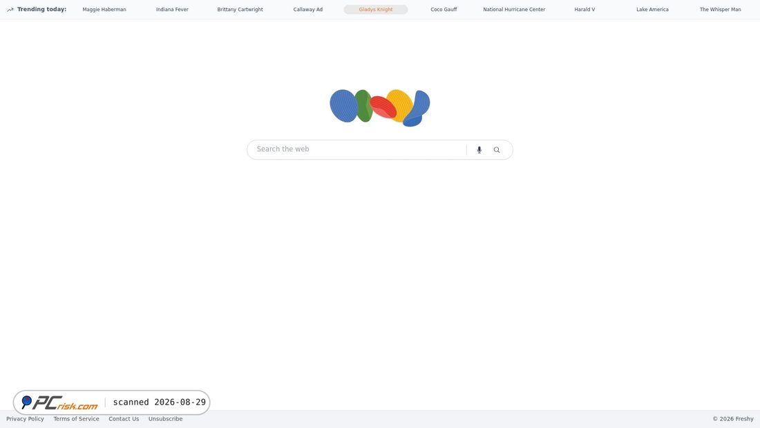 Screenshot von freshy.com