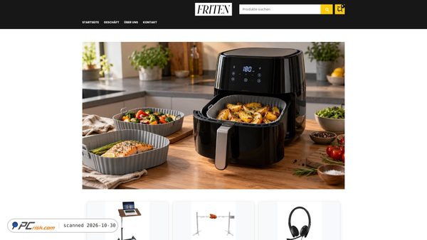 fritteusensilikonformen.com Screenshot