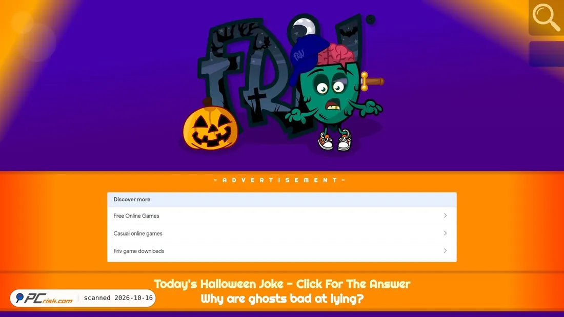 Captura de ecrã de friv.com