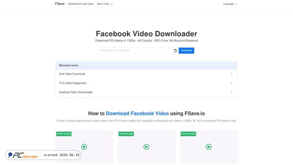 fsave.io screenshot