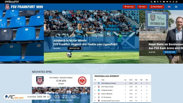 fsv-frankfurt.de screenshot
