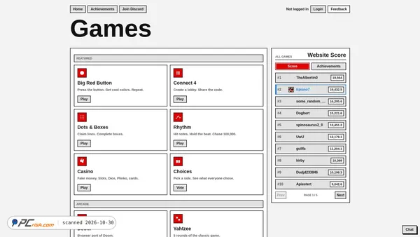 Screenshot di fun.epiano7.dev