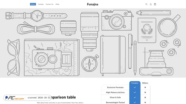 Captura de ecrã de funajna.com