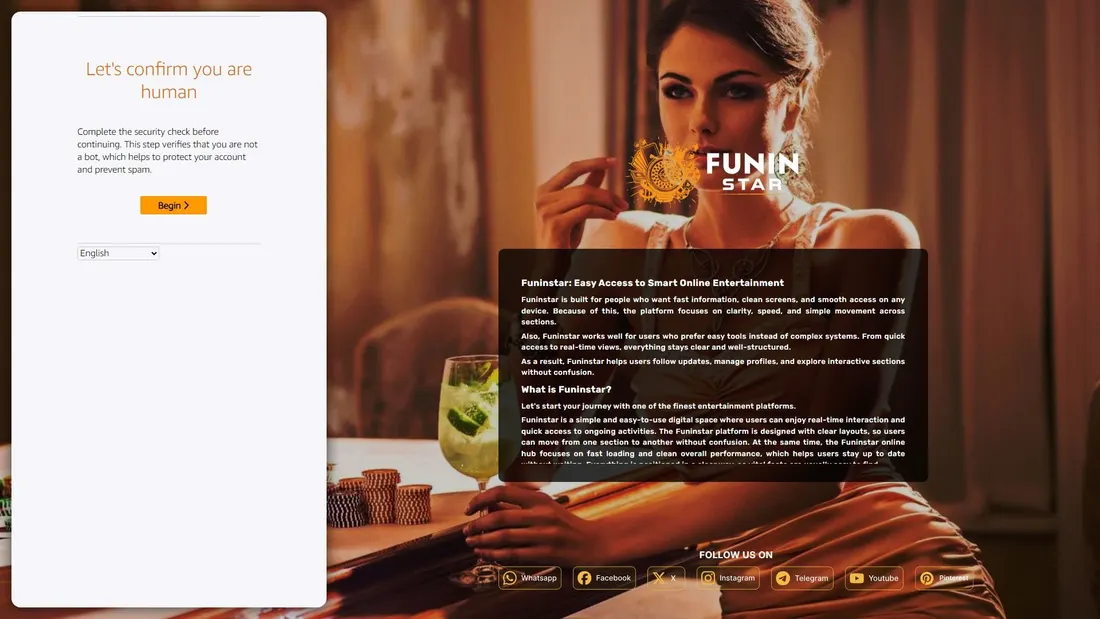 Zrzut ekranu funinstar.com