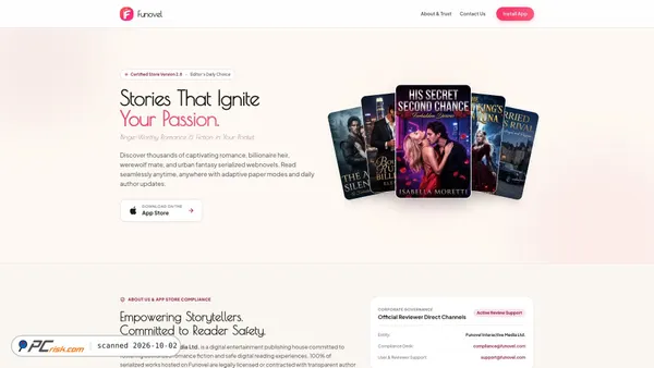 funovel.net screenshot