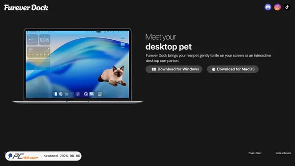 fureverdock.com screenshot