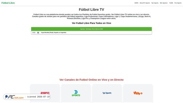 futbol-libres.su screenshot