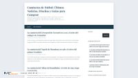 Captura de ecrã de futbolconalma.com