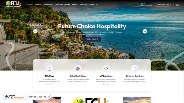 futurechoicehospitality.com screenshot