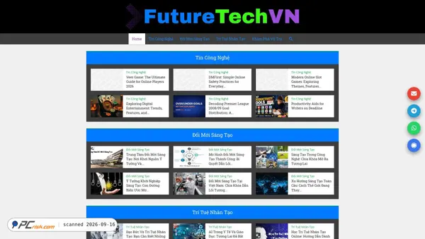 futuretechvn.com screenshot