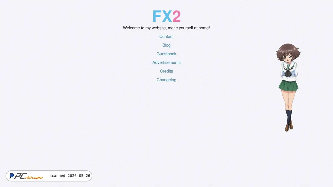 Screenshot of fx2.moe