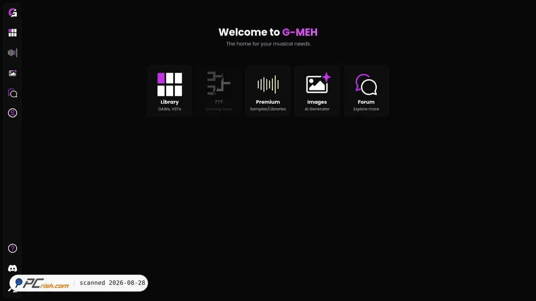 Screenshot von g-meh.com