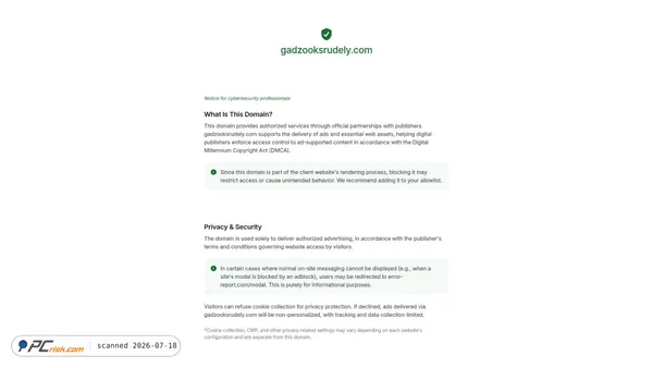 gadzooksrudely.com screenshot