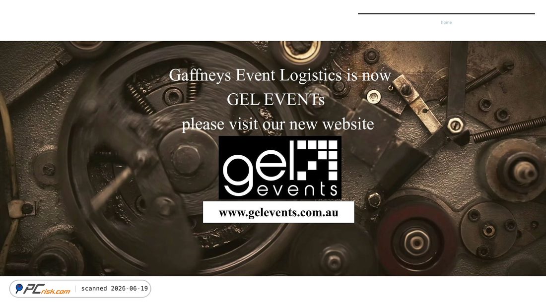 Screenshot of gaffneys.com.au