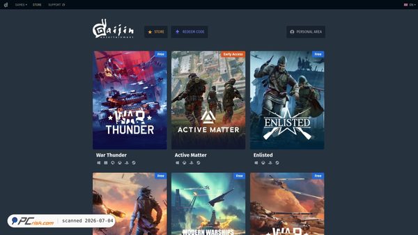 gaijin.net screenshot