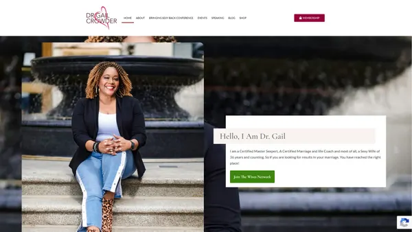 gailcrowder.com Screenshot
